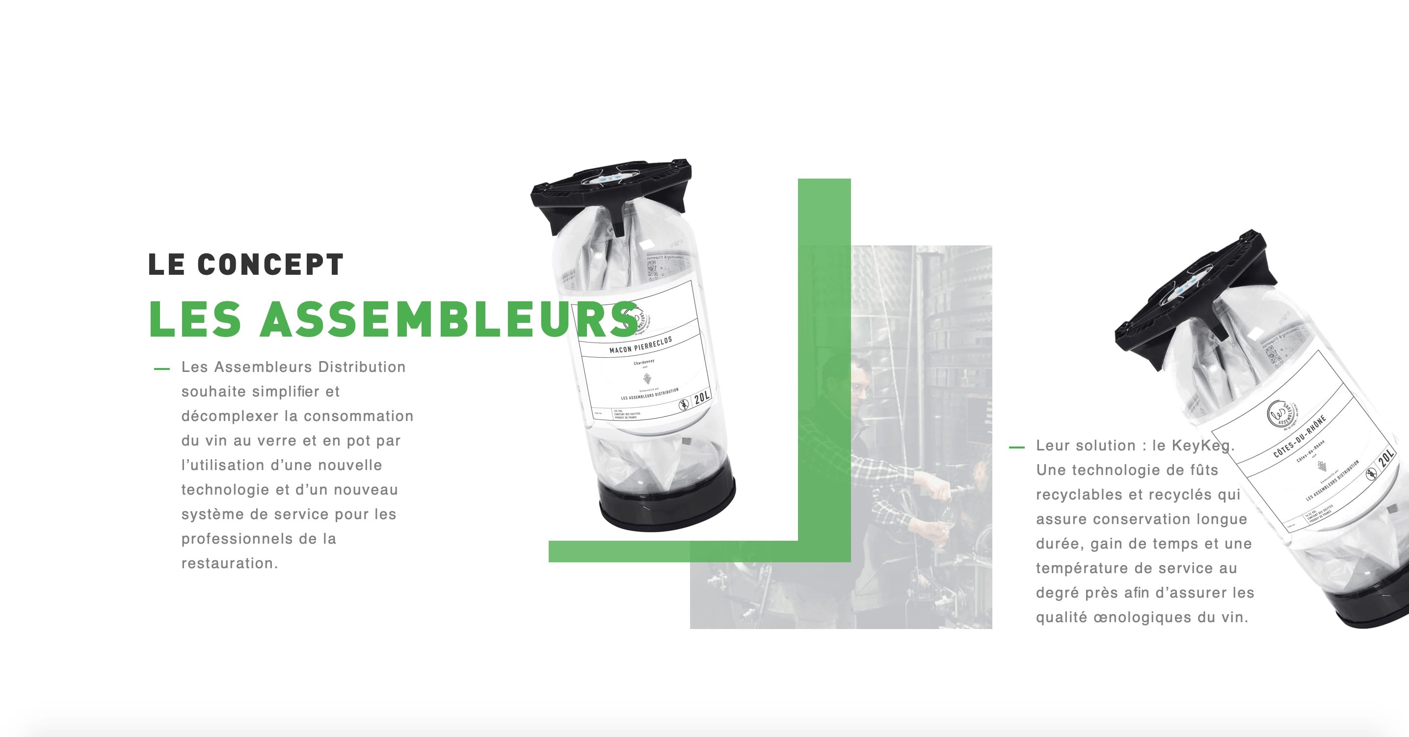 Création d'un site vitrine pour "Les Assembleurs Distribution"